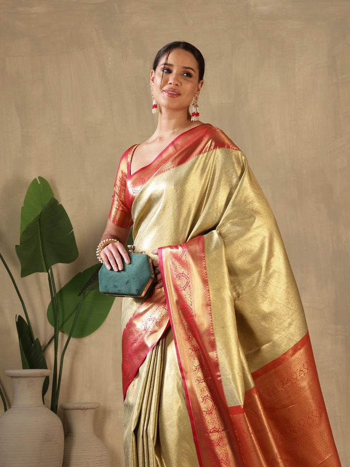 Woven Design Art Silk Saree