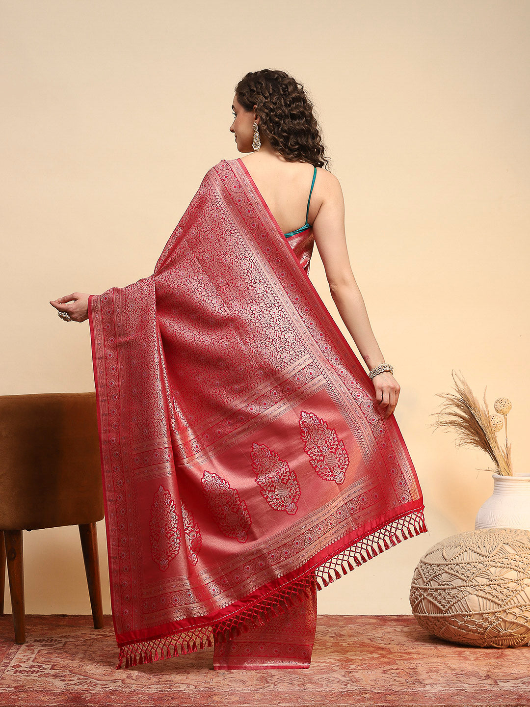 Woven Design Art Silk Saree