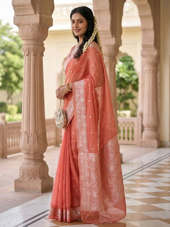 Zari Woven Art Silk Saree