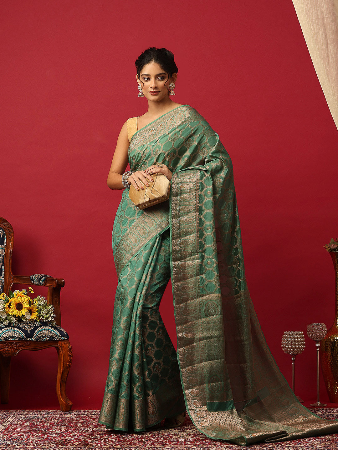 Woven Design Art Silk Saree