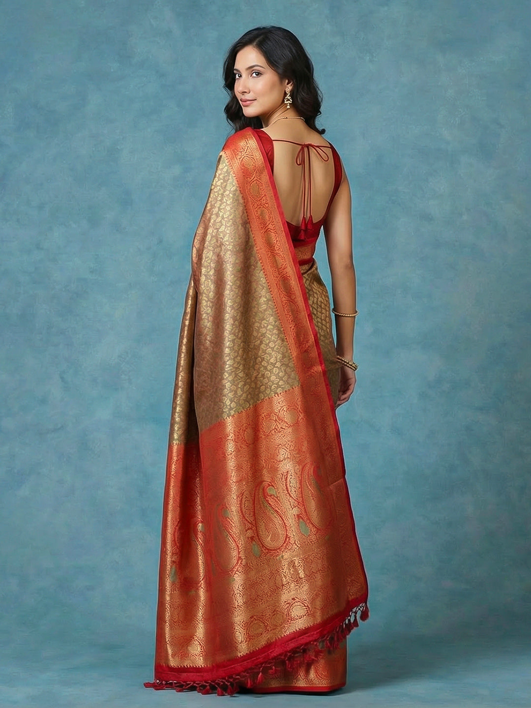 Woven Design Art Silk Saree