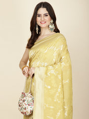 Zari Jaal Woven Banarasi Saree