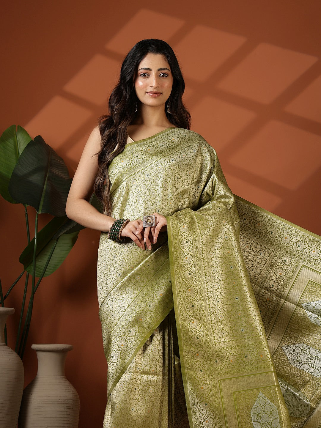Woven Design Art Silk Saree