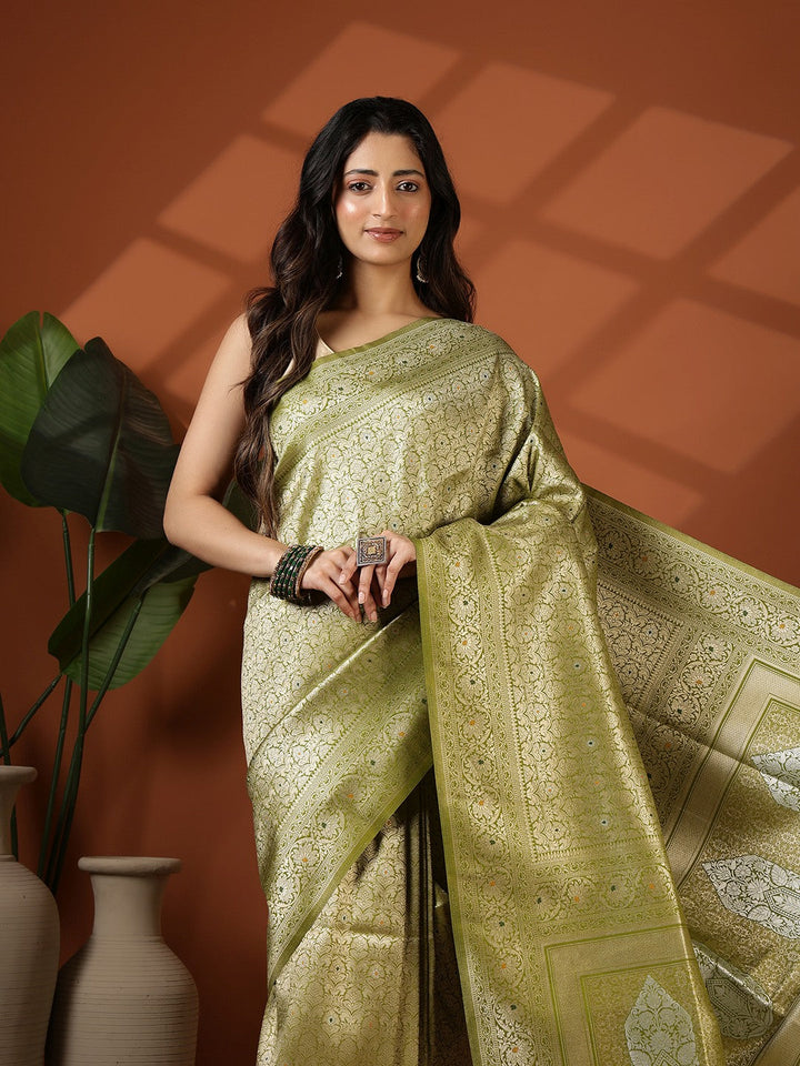 Woven Design Art Silk Saree