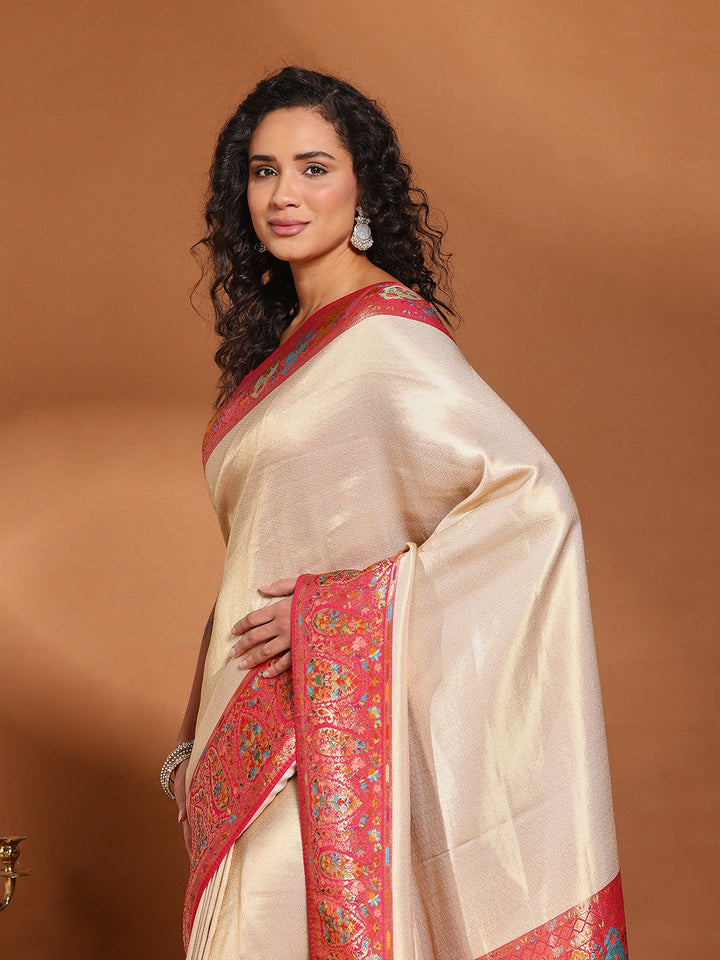 Woven Design Dola Silk Saree