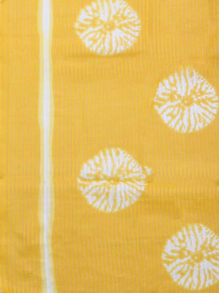 Printed Cotton Blend Unstitched Suit With Dupatta