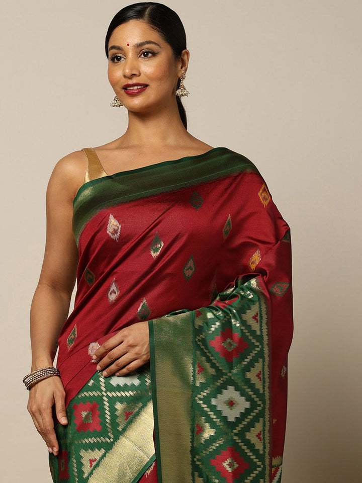 Woven Design Art Silk Saree