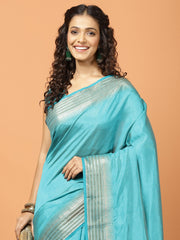 Zari Border Woven Handloom Saree