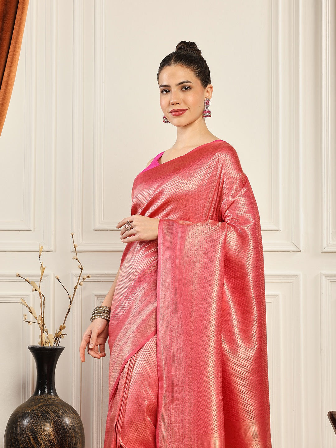 Woven Design Art Silk Saree