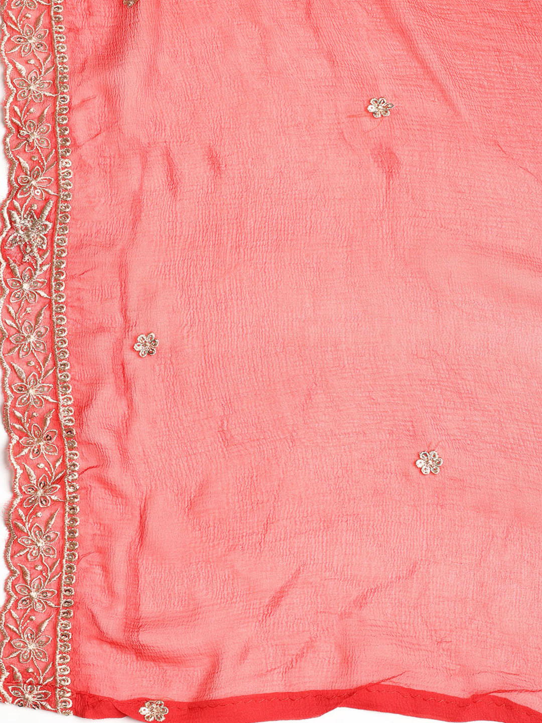 Embroidered Muslin Unstitched Suit With Dupatta