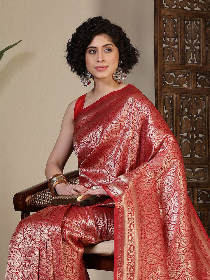 Woven Design Art Silk Saree