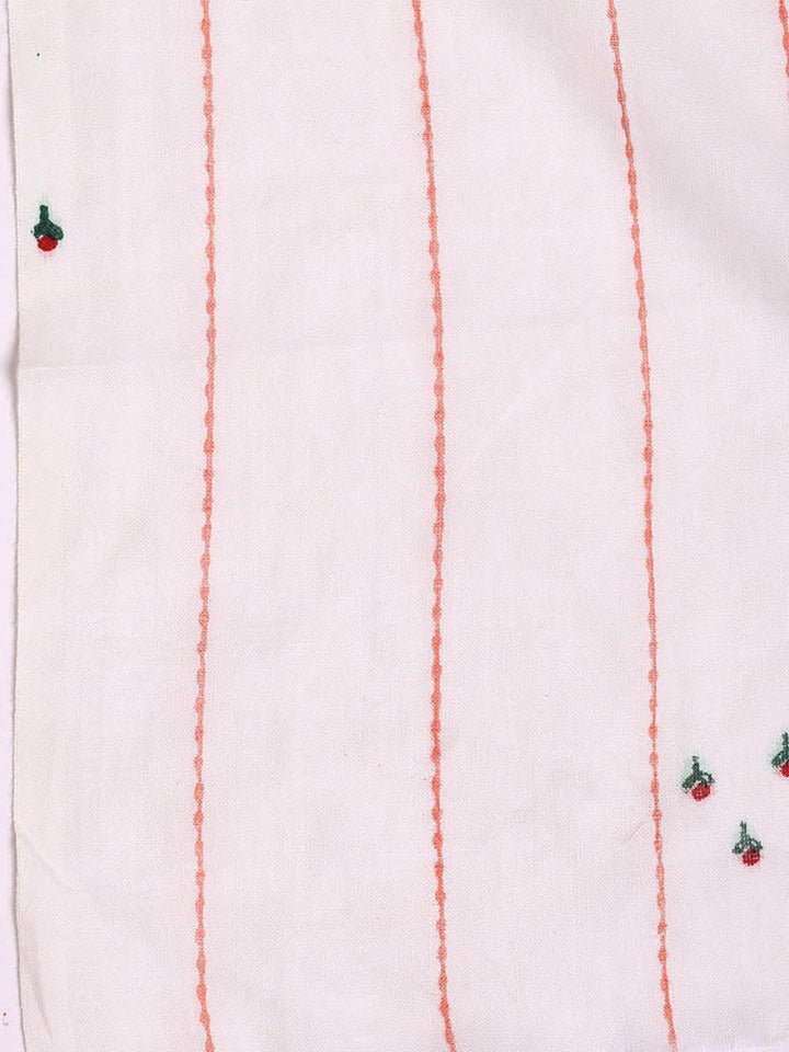 Printed Cotton Blend Unstitched Suit With Dupatta