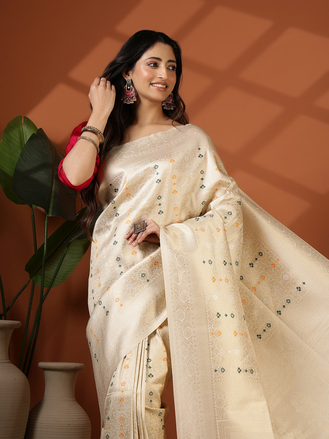 Woven Design Art Silk Saree