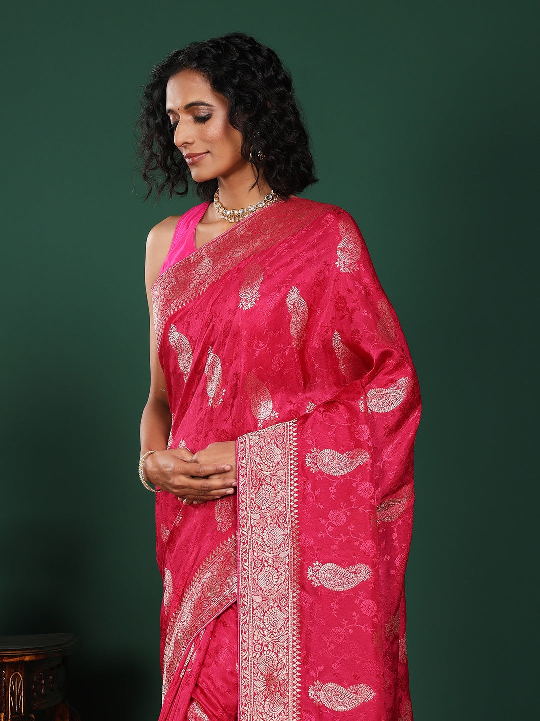 Woven Design Dola Silk Saree