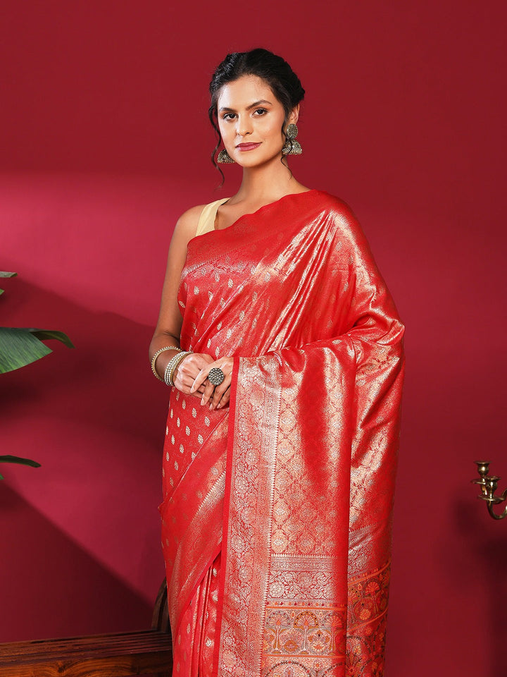 Woven Design Art Silk Saree