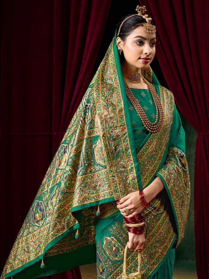 Zari Border Art Silk Saree