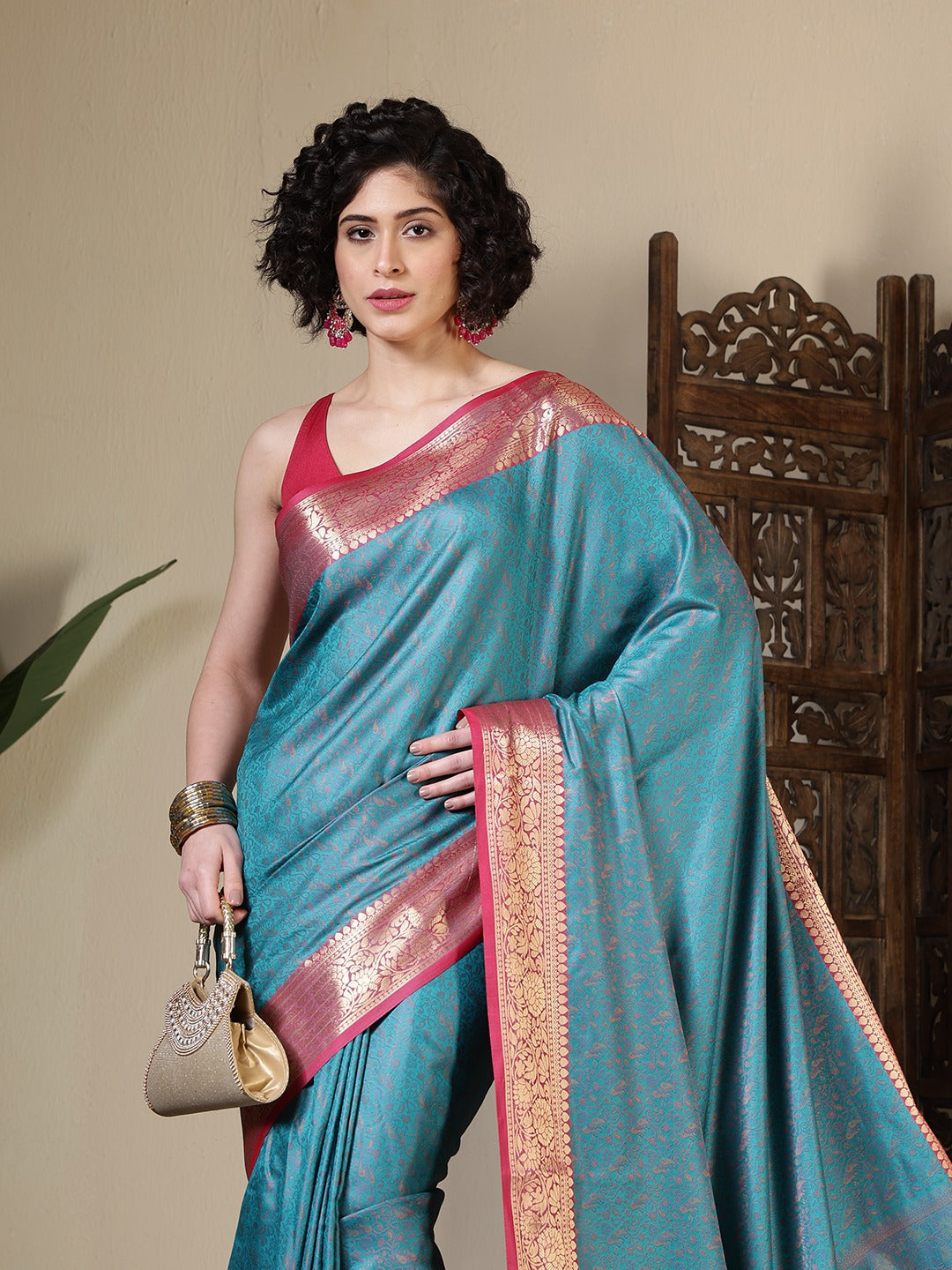 Woven Design Art Silk Saree