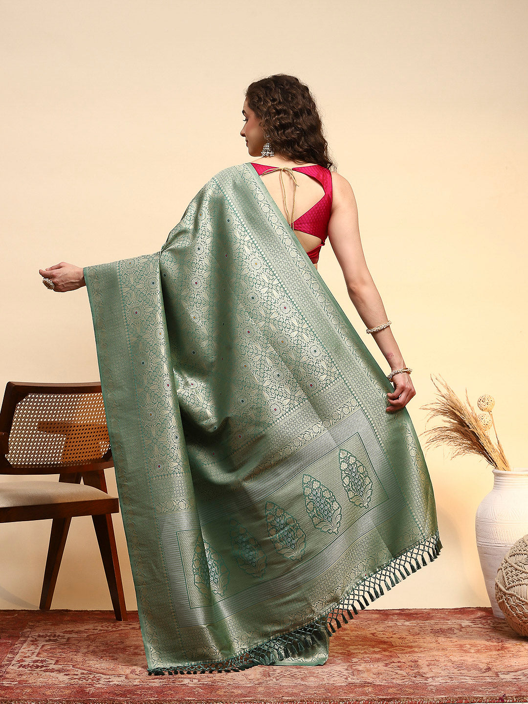 Woven Design Art Silk Saree