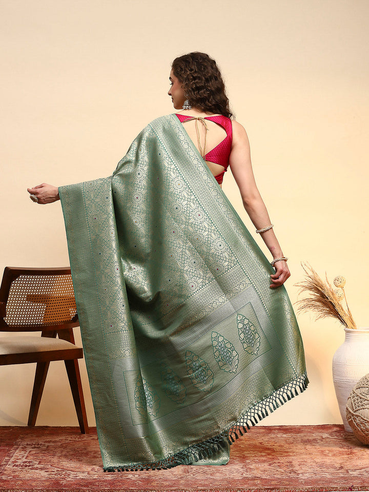 Woven Design Art Silk Saree