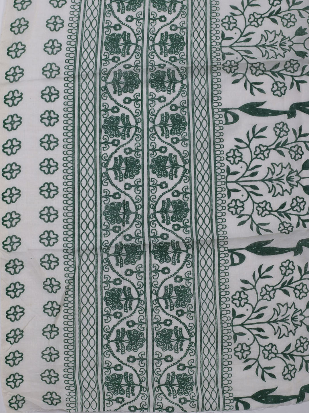 Neck Embroidered Cotton Blend Unstitched Suit With Dupatta