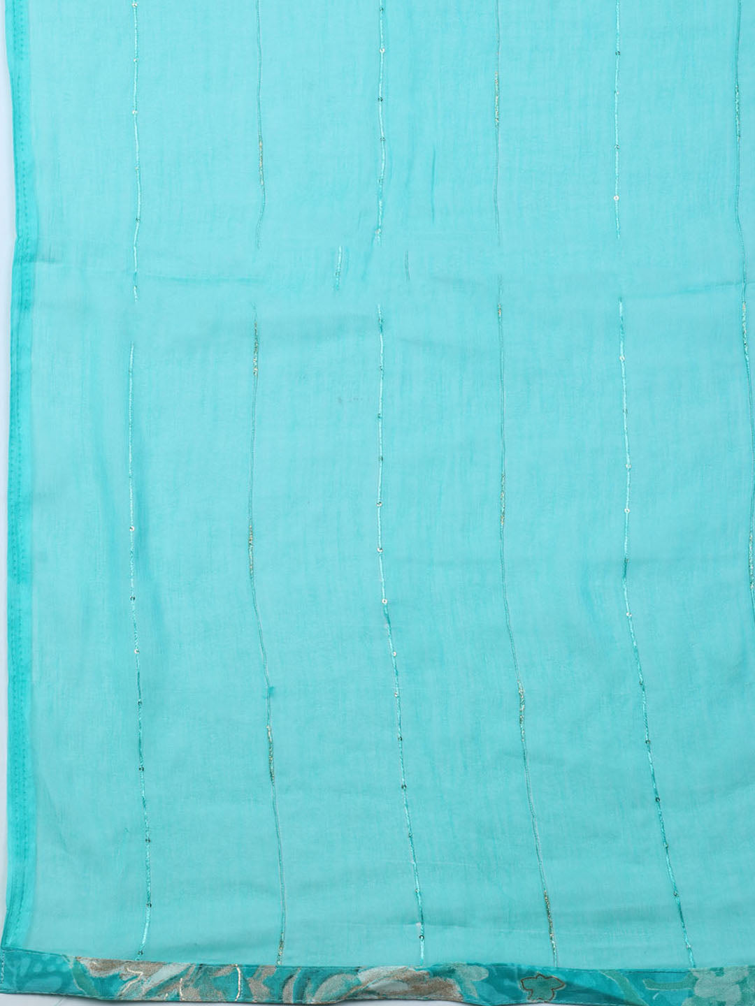 Neck Embroidered Cotton Blend Unstitched Suit With Dupatta