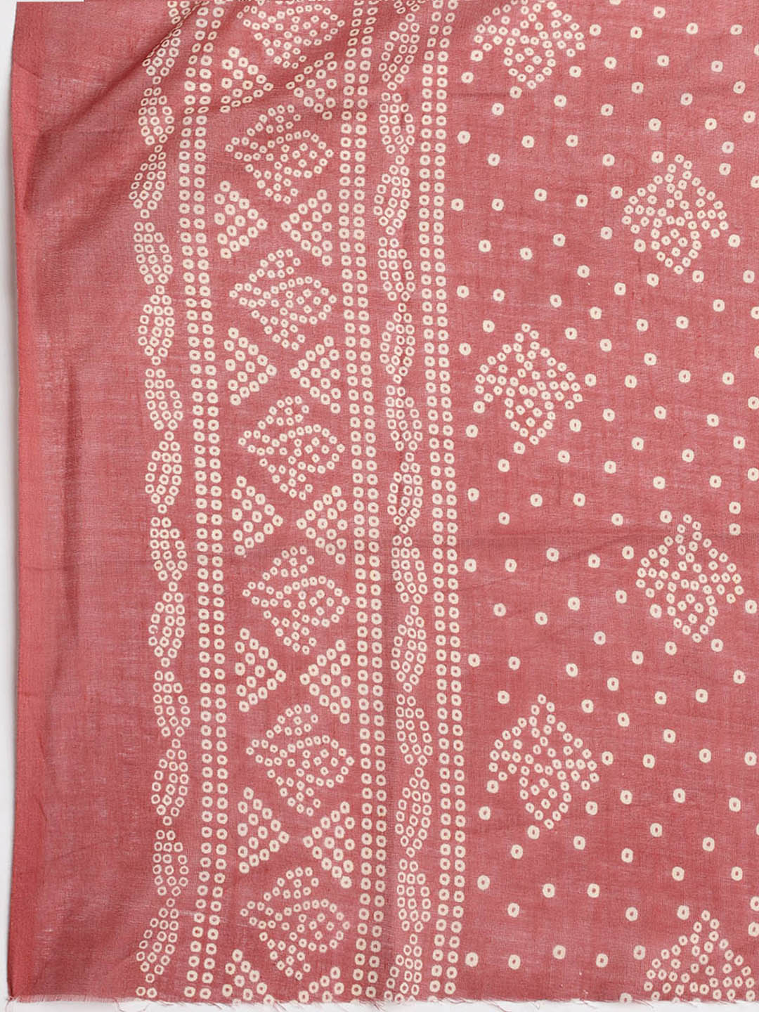 Printed Cotton Blend Unstitched Suit With Dupatta