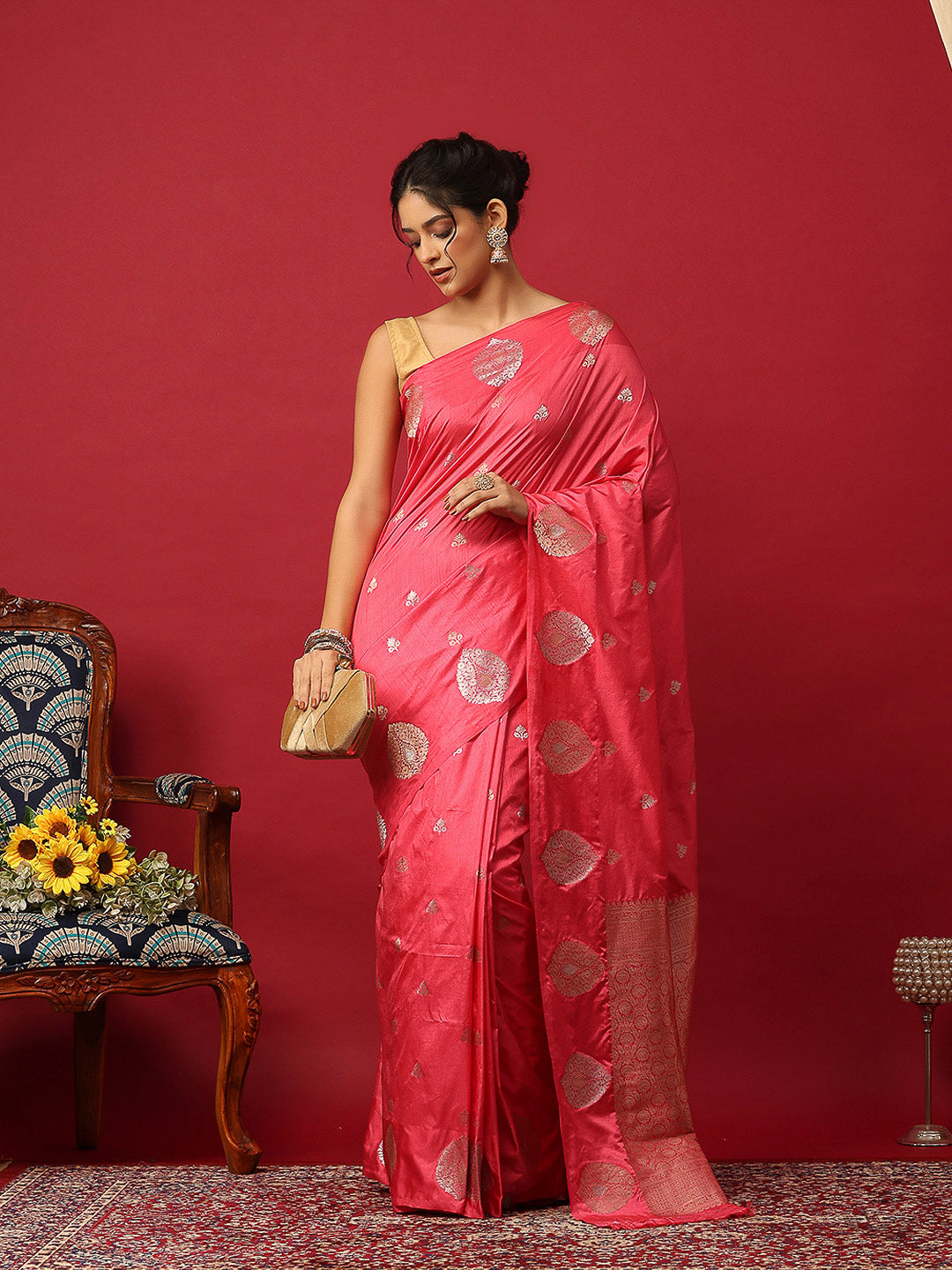 Woven Design Art Silk Saree