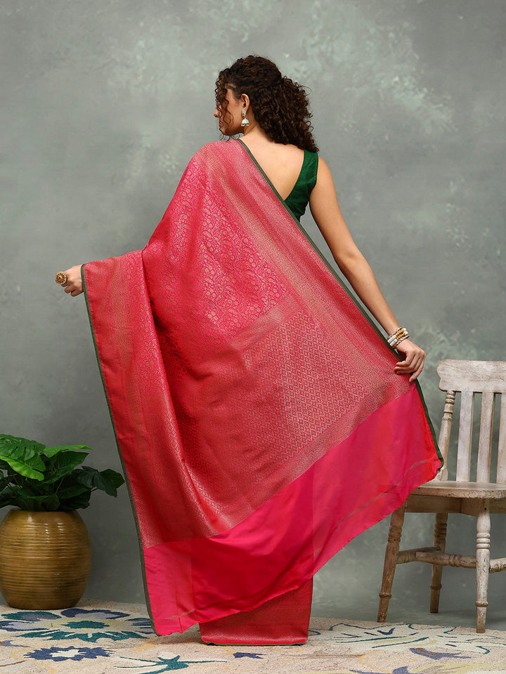 Wovn Border Art Silk Saree