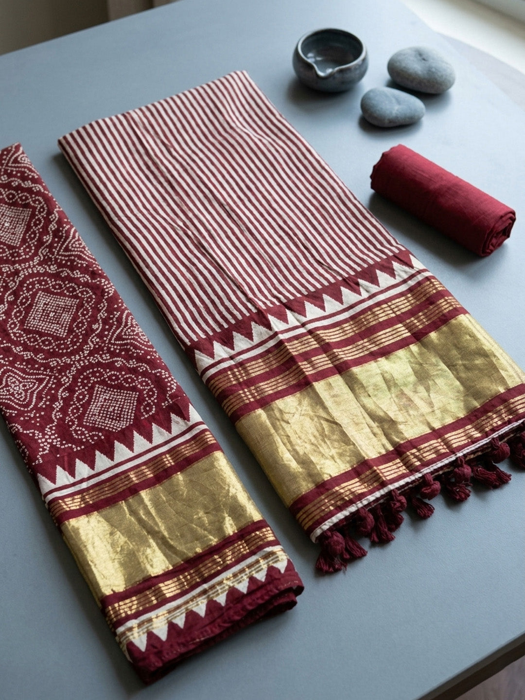 Embroidered Art Silk Unstitched Suit With Pant &amp; Dupatta