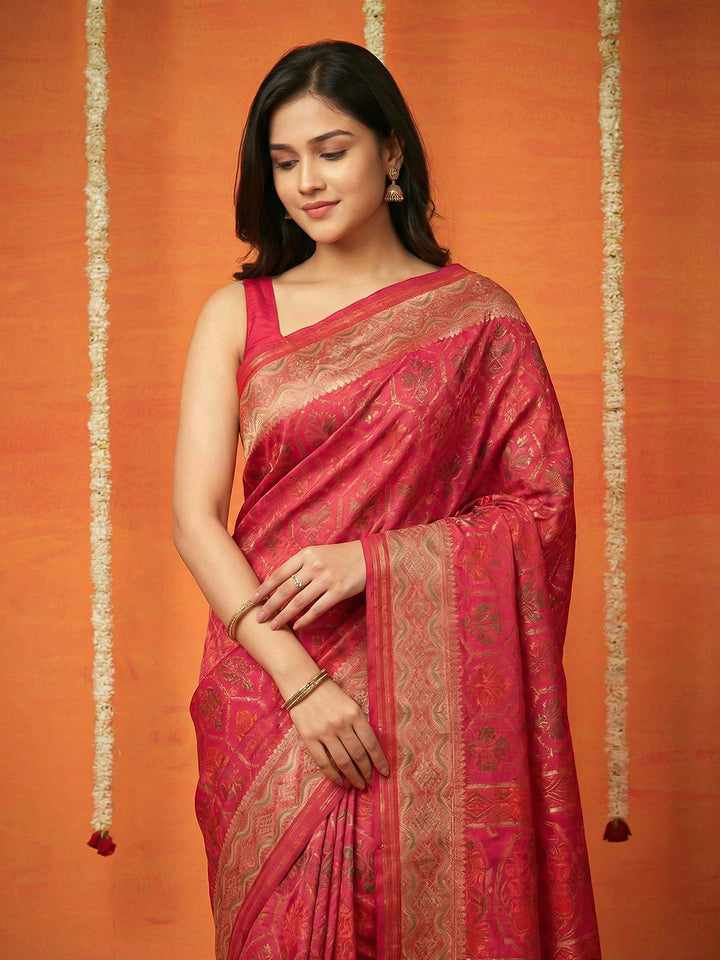 Woven Design Art Silk Saree