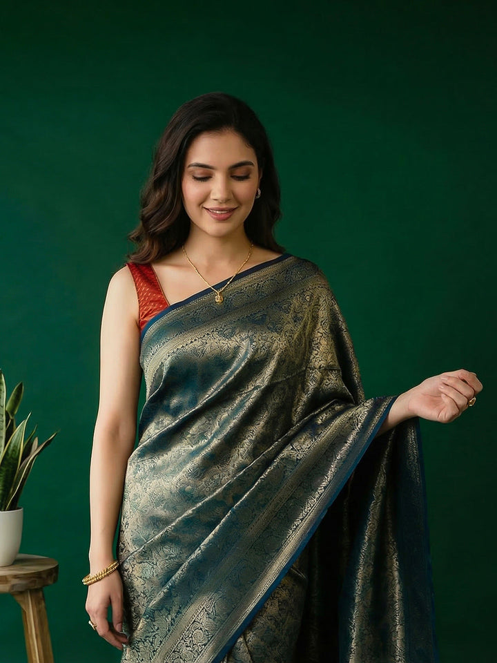Woven Design Art Silk Saree