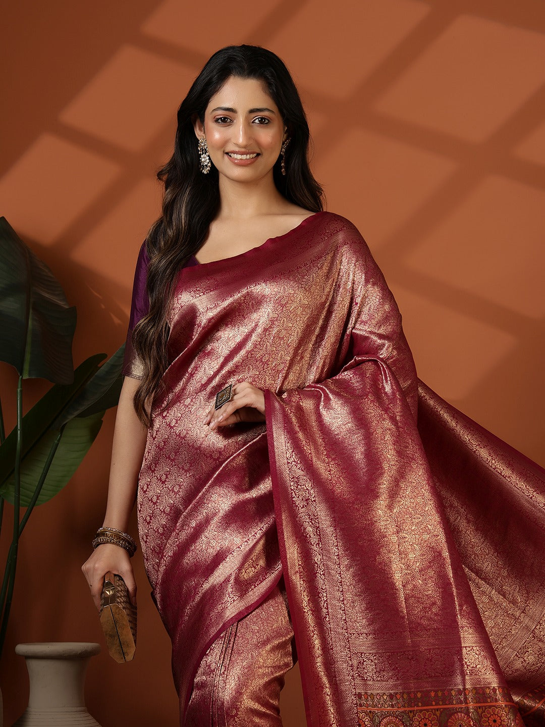Woven Design Art Silk Saree
