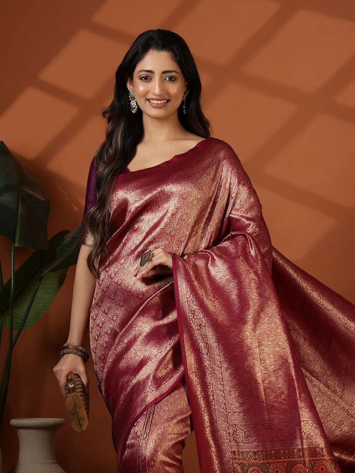 Woven Design Art Silk Saree