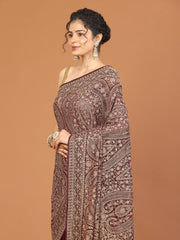 Heavy Embroidery Georgette Saree