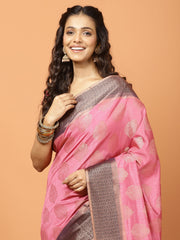 Zari Border Woven Handloom Saree