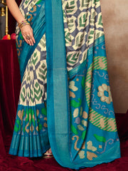 Printed Art Silk Saree