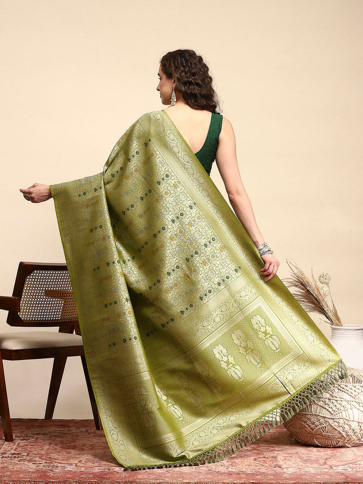 Woven Design Art Silk Saree