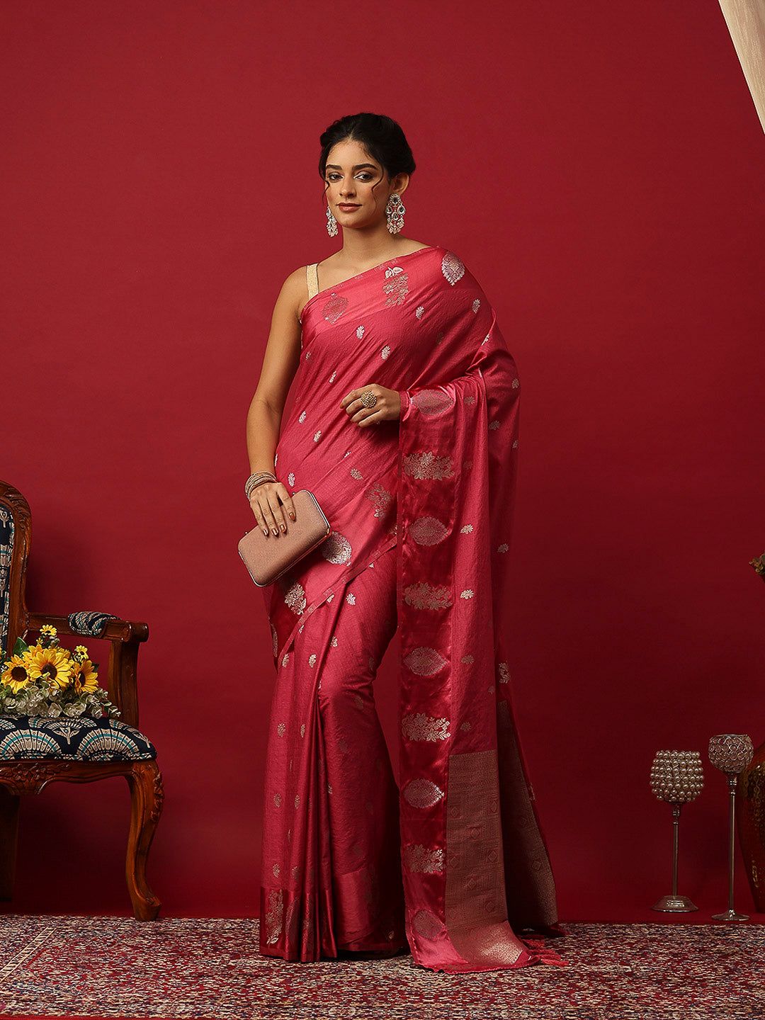 Woven Design Art Silk Saree