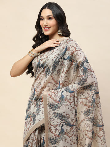 Printed Cotton Saree