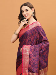 Resham Jaal Woven Handloom Saree