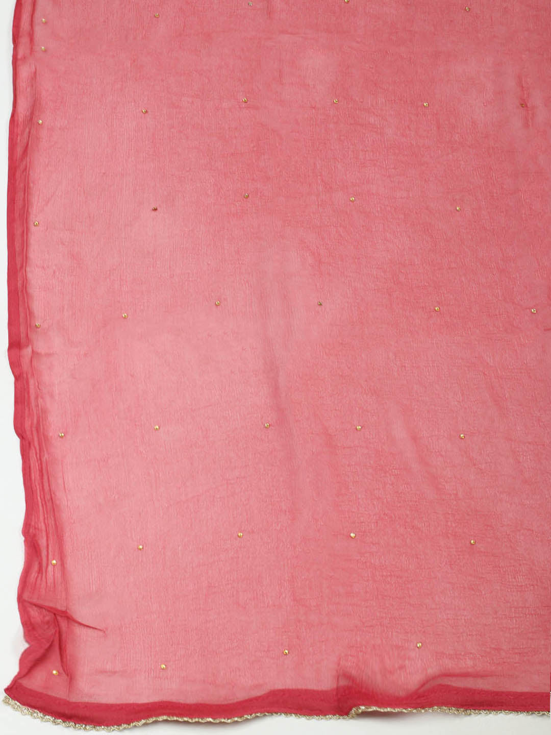 Woven Design Chanderi Unstitched Suit With Pant &amp; Dupatta