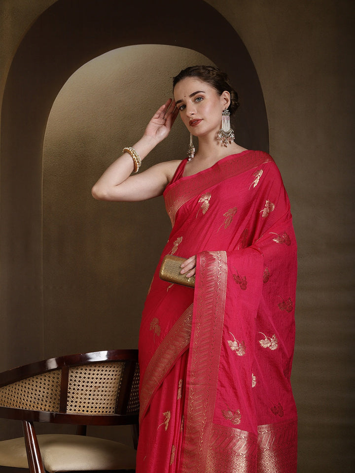 Woven Design Art Silk Saree