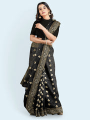 Zari Booti Woven Art Silk Saree