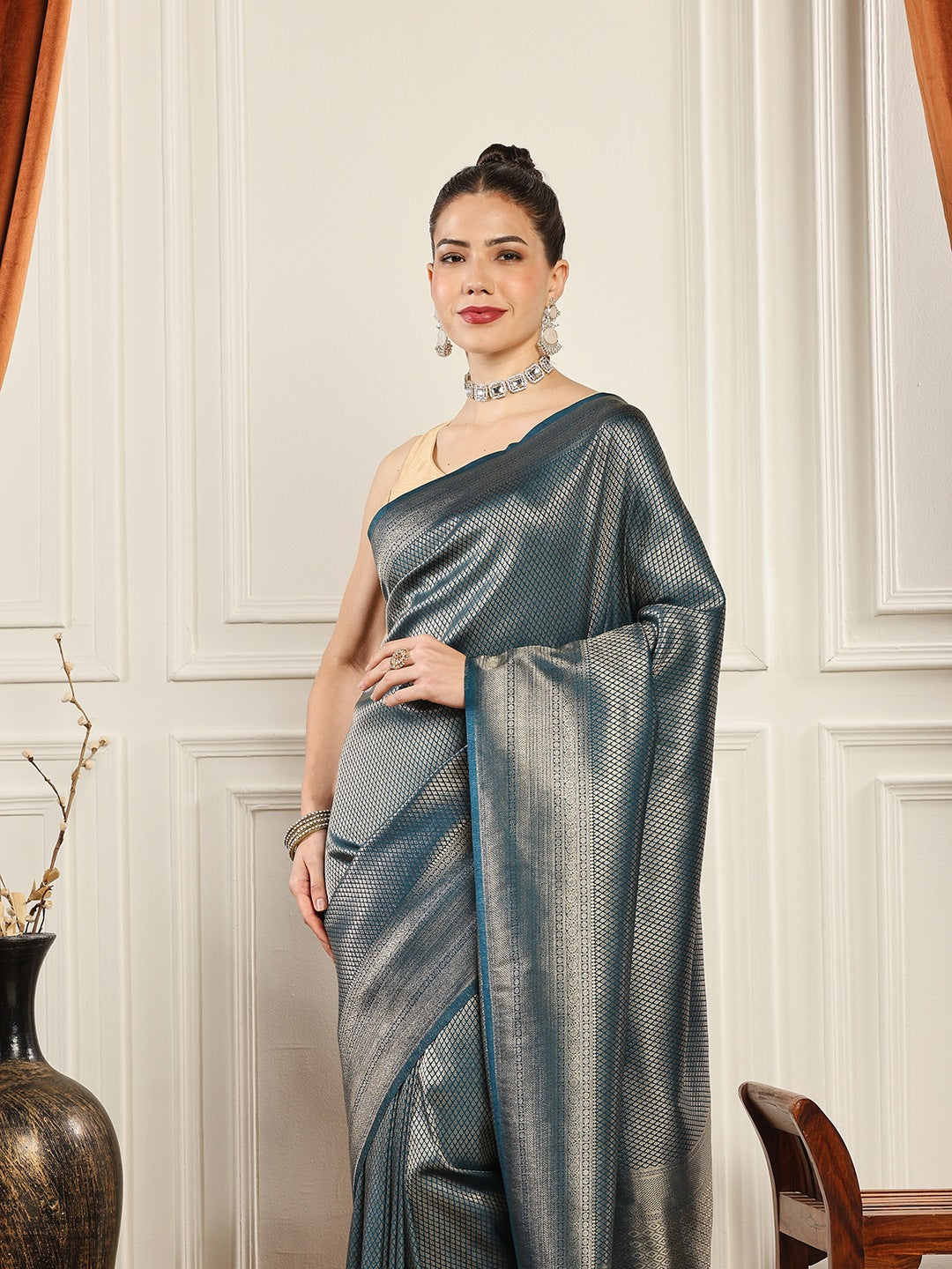Woven Design Art Silk Saree