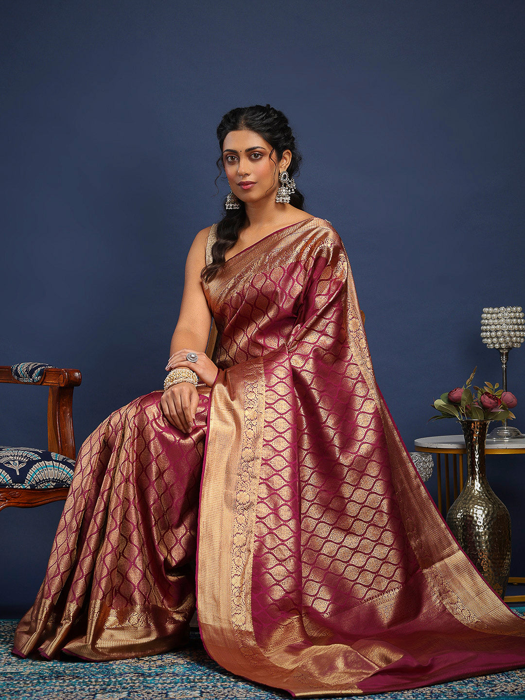 Woven Design Art Silk Saree