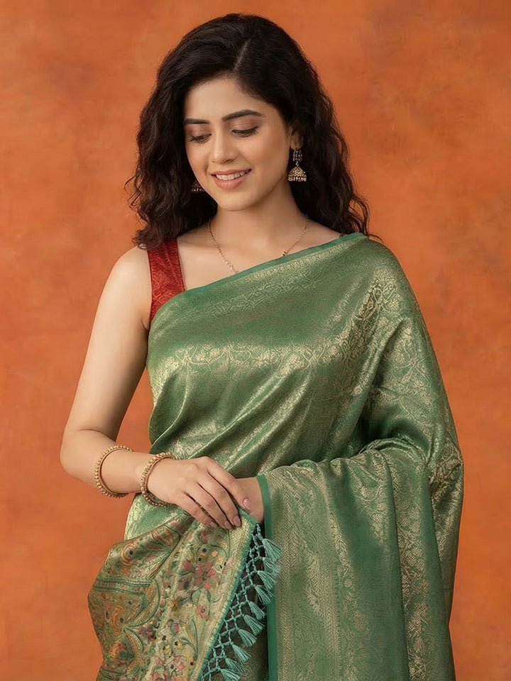 Woven Design Art Silk Saree