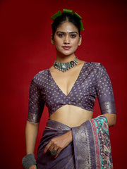 Printed Art Silk Saree