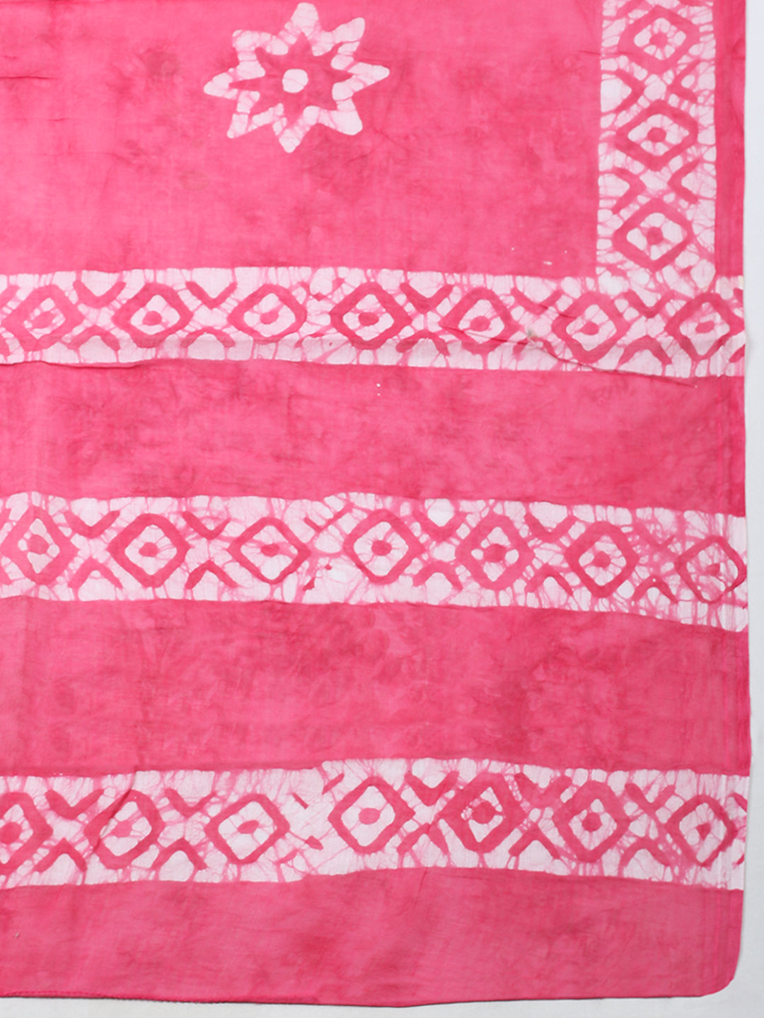 Embroidered Cotton Blend Unstitched Suit With Pant &amp; Dupatta