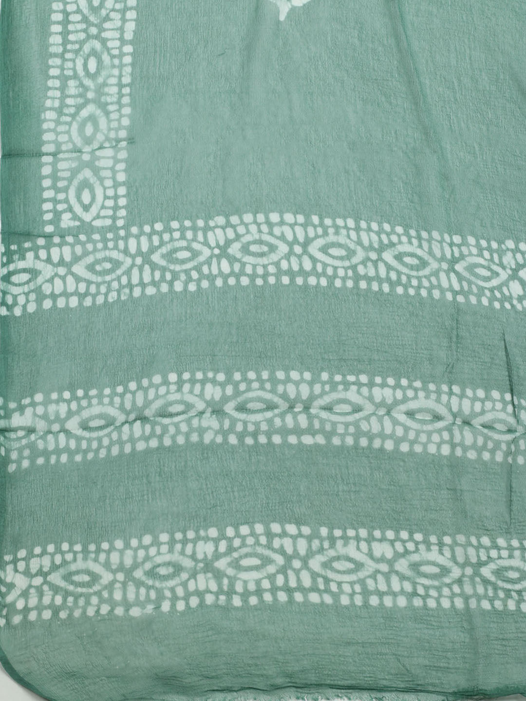 Printed Cotton Blend Unstitched Kurta With Pant &amp; Dupatta