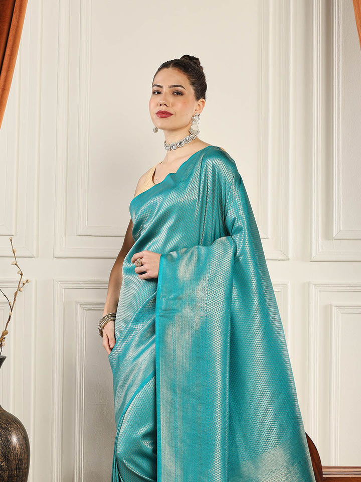 Woven Design Art Silk Saree